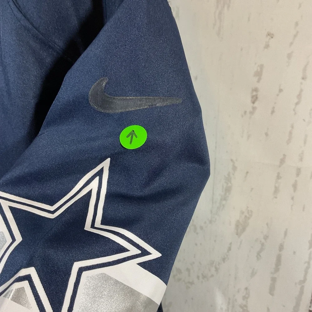Dallas Cowboys Nike NFL On Field Jersey Size 48 Dak‎ Prescott 4 Stitched Blue